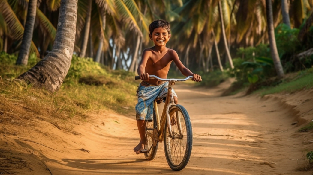 スリランカ　自転車